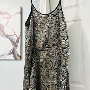 Chelsea & Violet Black and Grey Dress